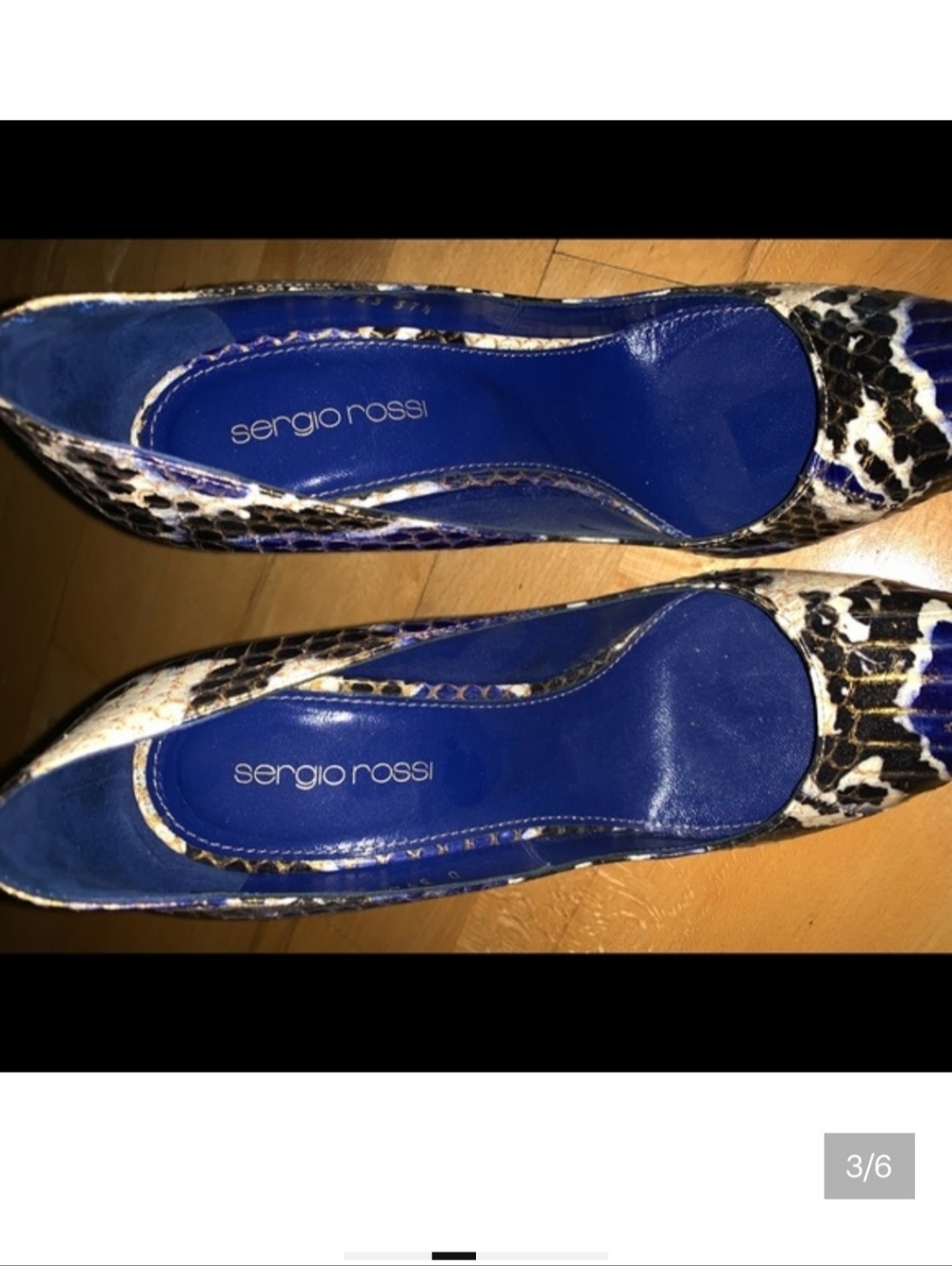 Sergio Rossi Heels Python - Picture 4 of 5